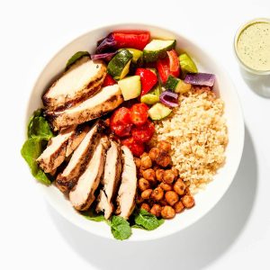 Grilled Chicken Bulgur Bowl - Meal Prep Kit
